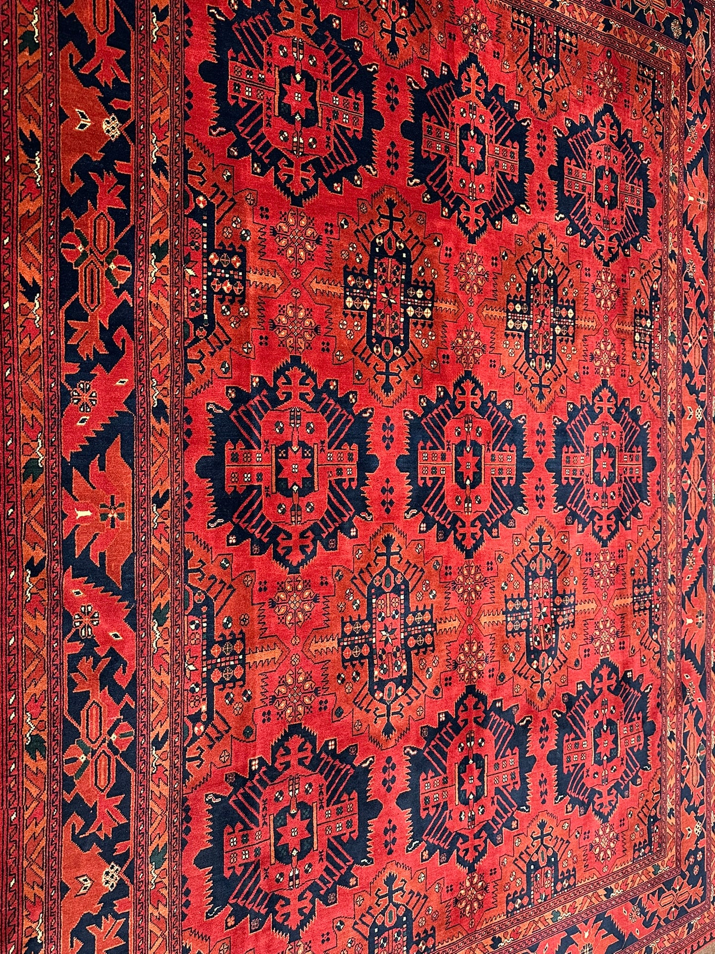 Handgeknüpfter Afghan Drco Teppich 295x206 cm Wolle