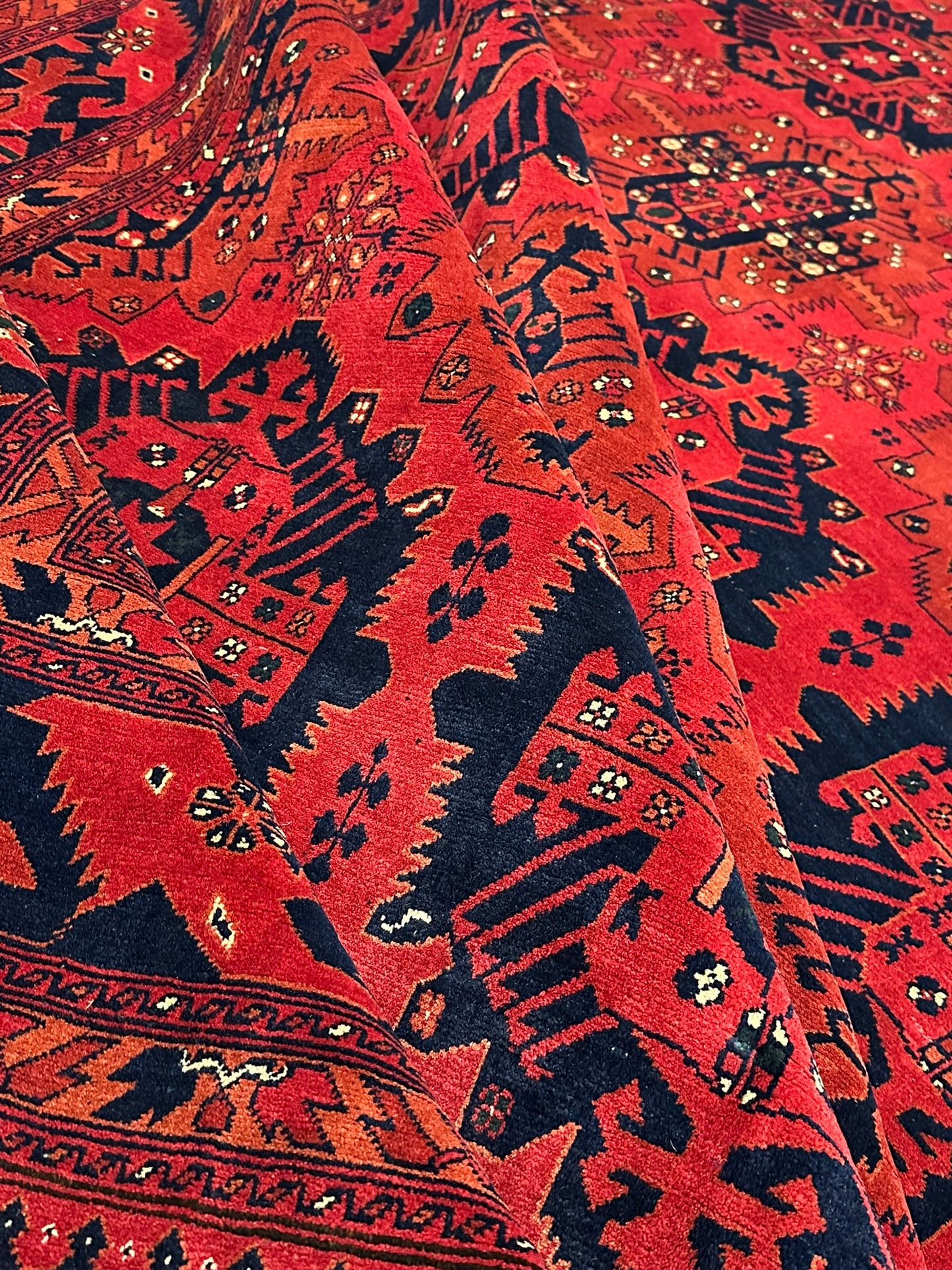 Handgeknüpfter Afghan Drco Teppich 295x206 cm Wolle