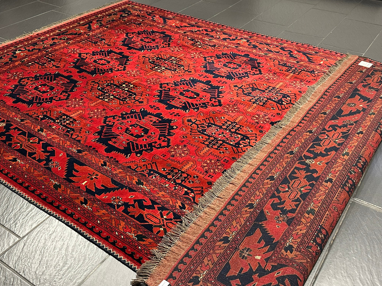 Handgeknüpfter Afghan Drco Teppich 295x206 cm Wolle