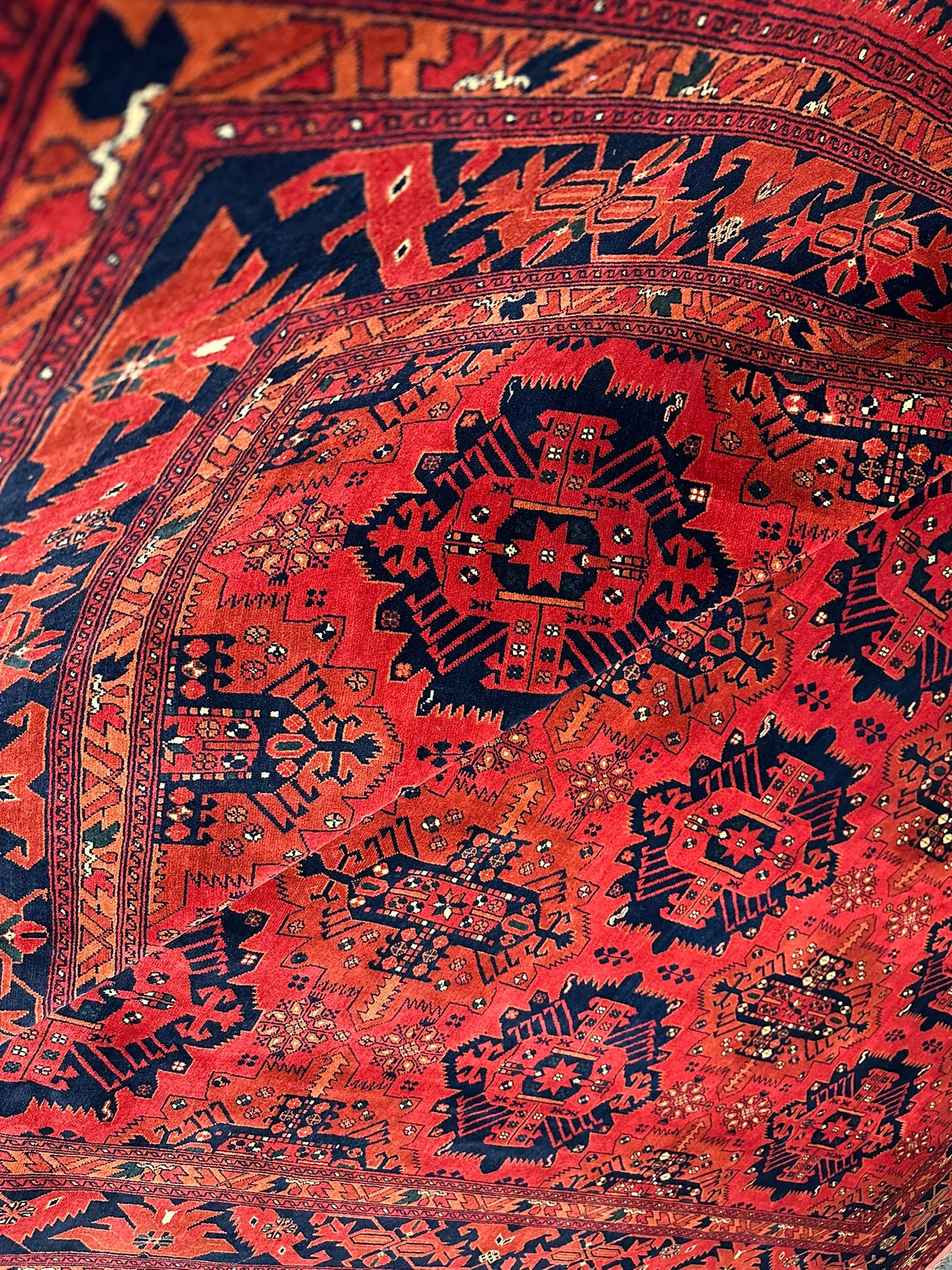 Handgeknüpfter Afghan Drco Teppich 295x206 cm Wolle