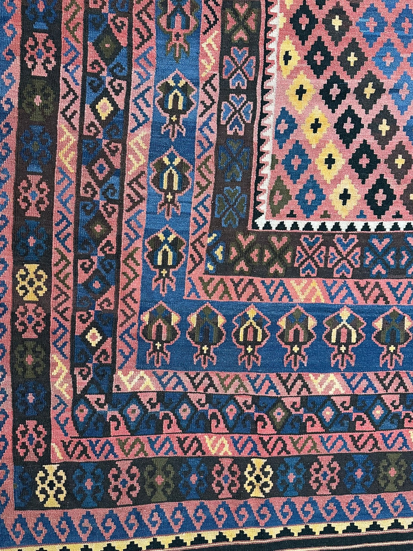 Handgeknüpfter Kelim Teppich 450x270 cm Naturfarben aus der Türkei