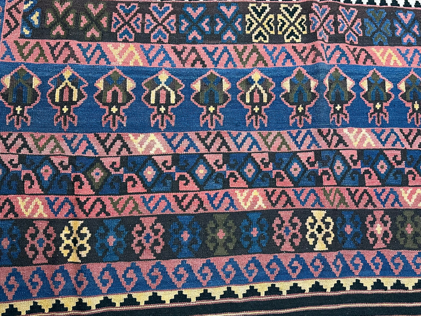 Handgeknüpfter Kelim Teppich 450x270 cm Naturfarben aus der Türkei