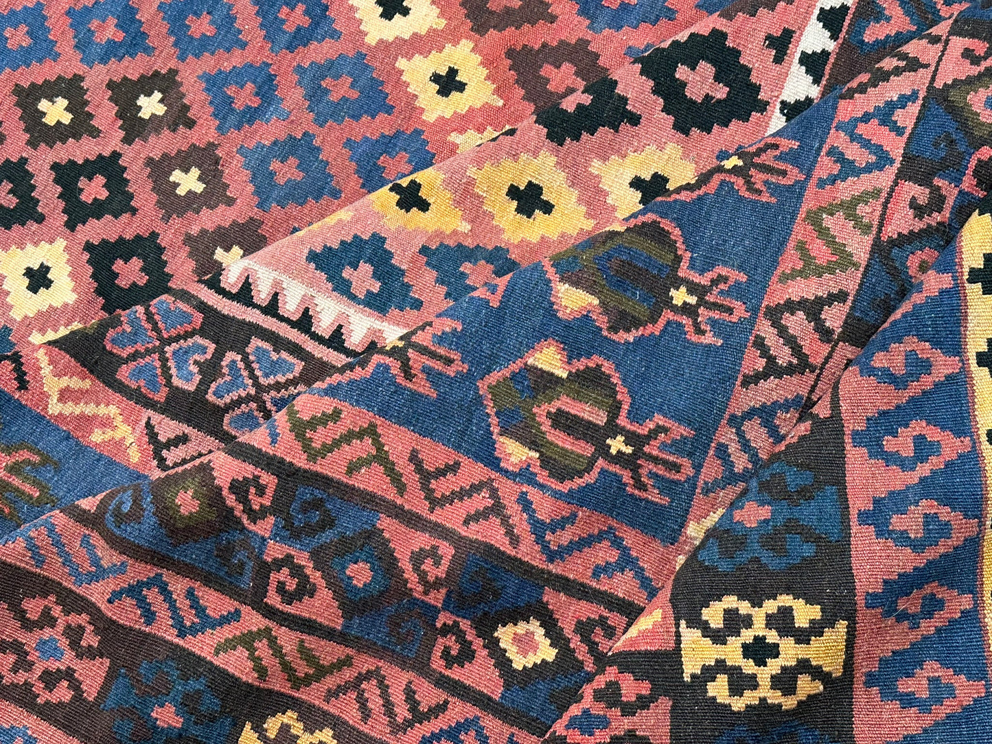 Handgeknüpfter Kelim Teppich 450x270 cm Naturfarben aus der Türkei