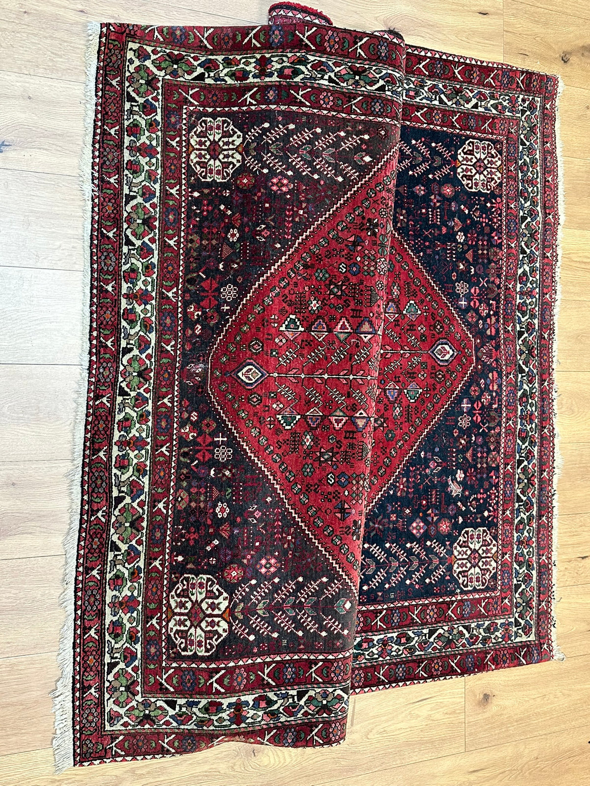 Orientteppich handgeknüpft Abadeh 200 x 160 cm
