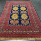 Handgeknüpfter Afghan Artdeco Teppich 450x270 cm aus Wolle