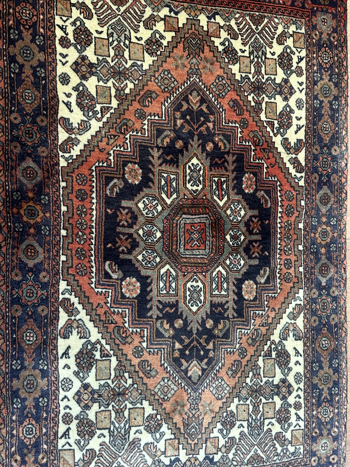 Handgeknüpfter Perser Orientteppich - Bidjar Goltog Medallion 125x75 cm