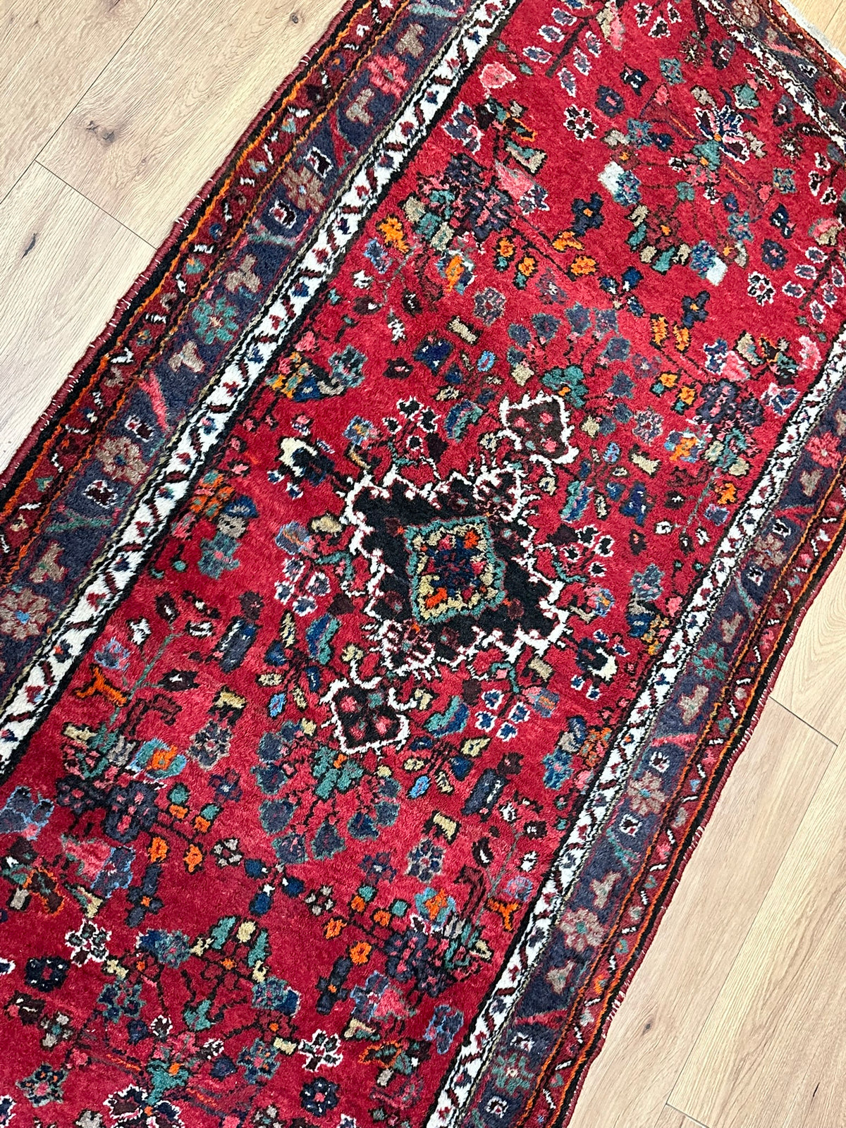 Orientteppich handgeknüpft Sarough 200 x 105 cm