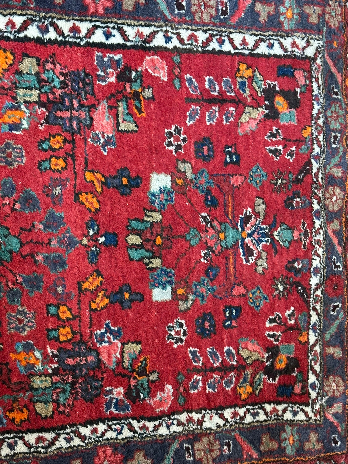 Orientteppich handgeknüpft Sarough 200 x 105 cm
