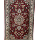 Handgeknüpfter Perser Orientteppich - Täbriz 50er mit Seide  125x72 cm