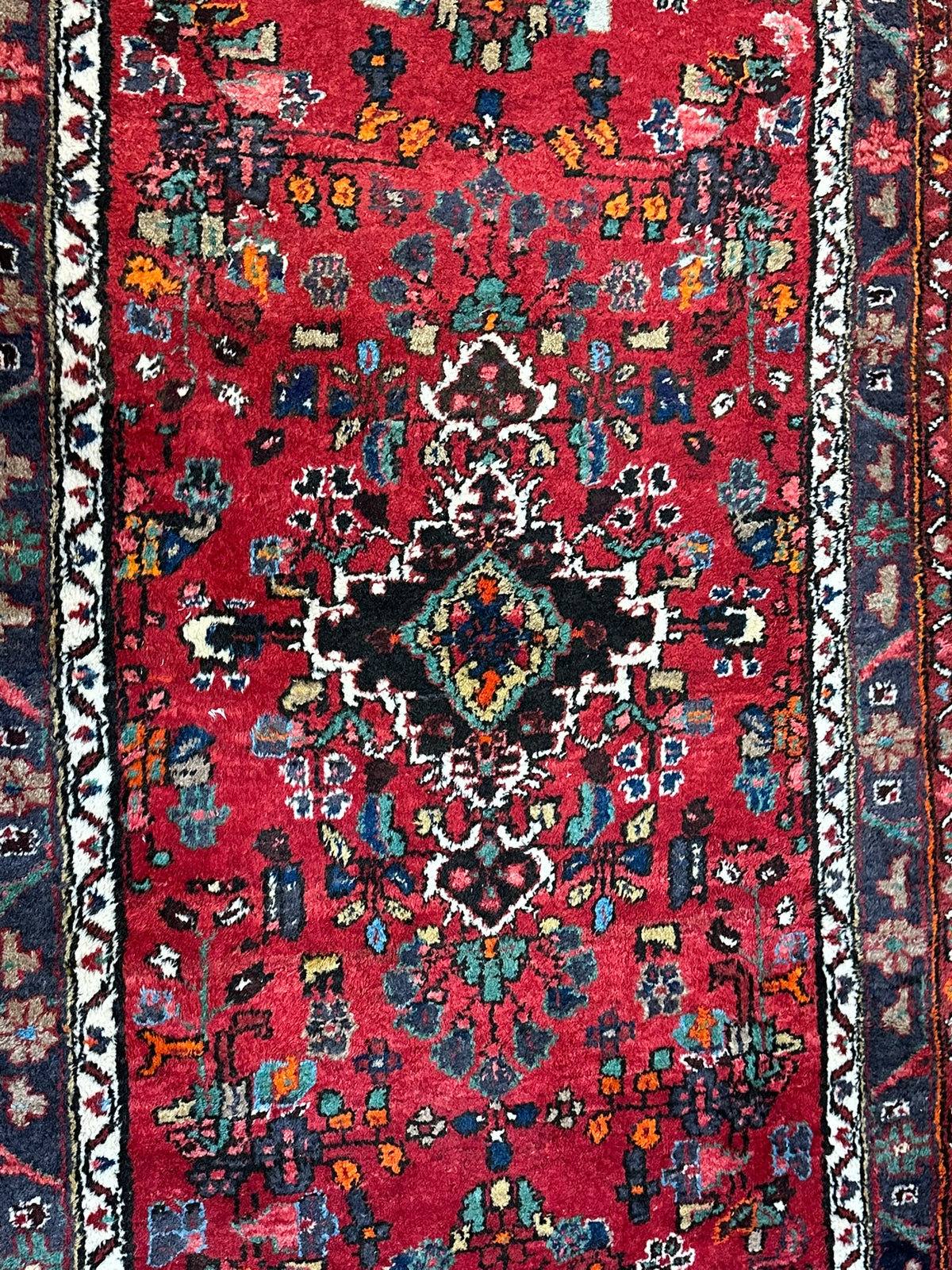 Orientteppich handgeknüpft Sarough 200 x 105 cm