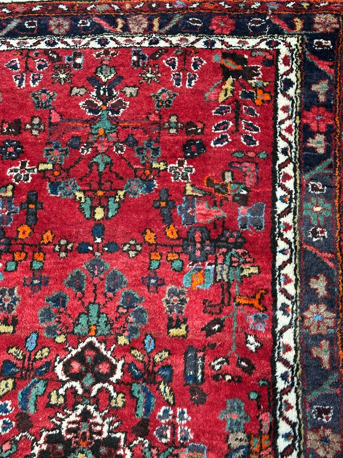 Orientteppich handgeknüpft Sarough 200 x 105 cm