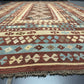 Handgeknüpfter Kelim Teppich 413x240 cm Naturfarben aus der Türkei antik