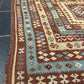 Handgeknüpfter Kelim Teppich 413x240 cm Naturfarben aus der Türkei antik