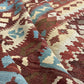 Handgeknüpfter Kelim Teppich 413x240 cm Naturfarben aus der Türkei antik
