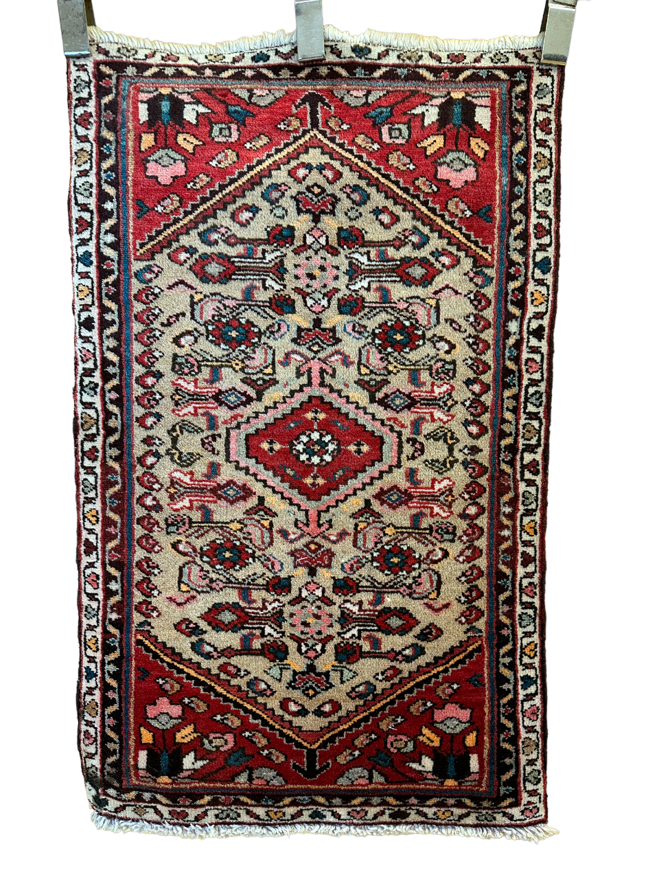 Handgeknüpfter Perser Orientteppich - Hamadan, 90x57cm