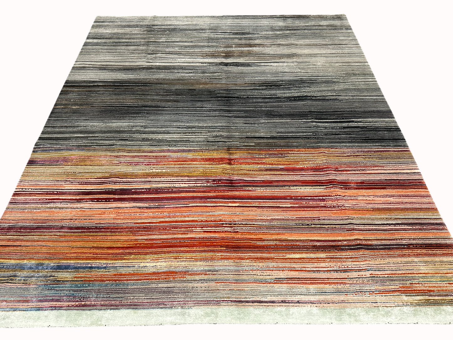Orientteppich handgeknüpft 306x244 cm Gabbeh Teppich