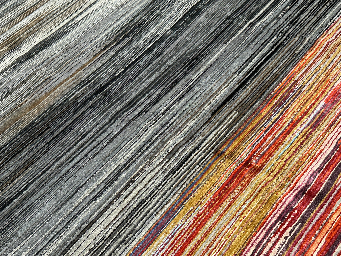Orientteppich handgeknüpft 306x244 cm Gabbeh Teppich