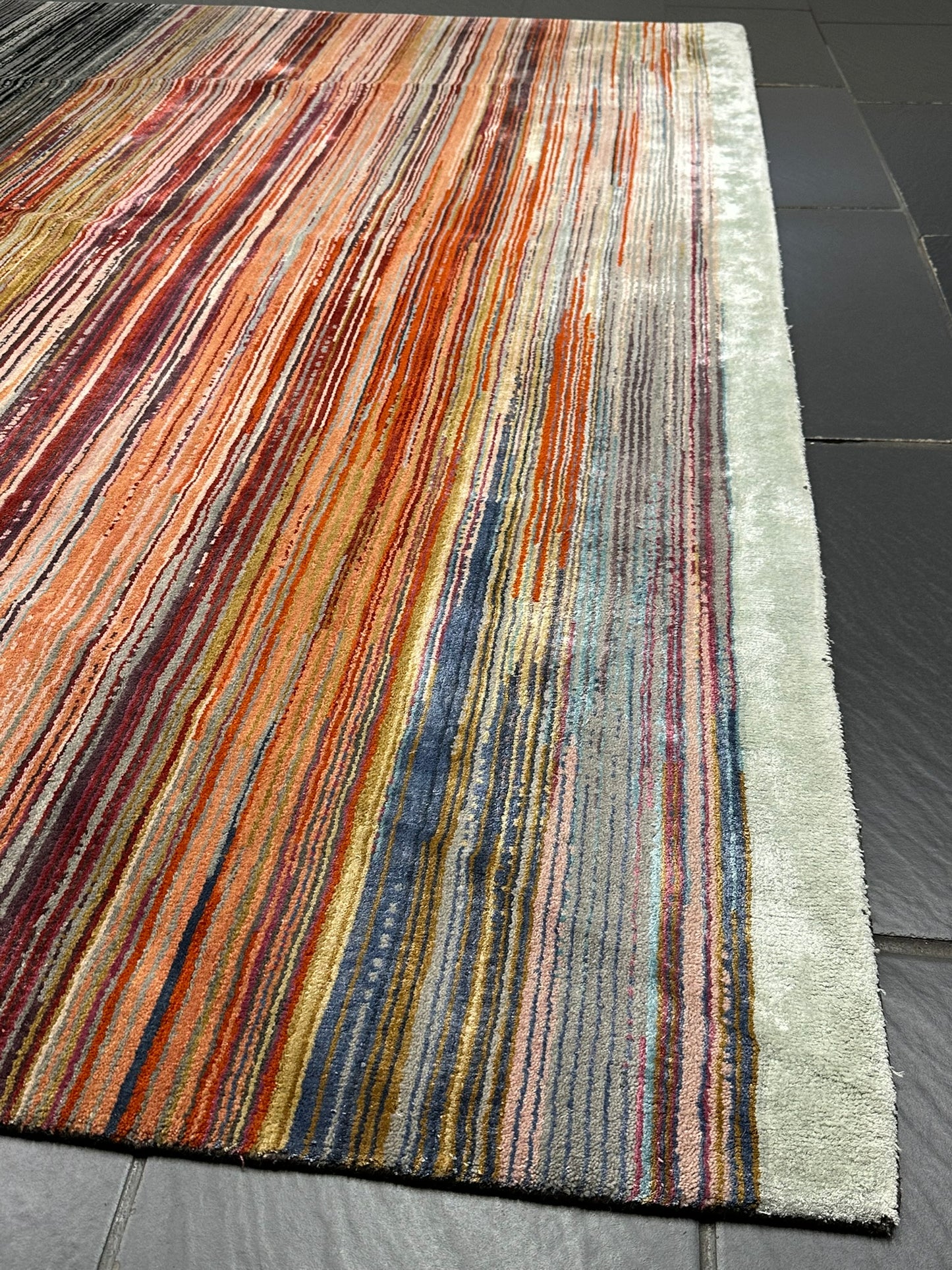 Orientteppich handgeknüpft 306x244 cm Gabbeh Teppich