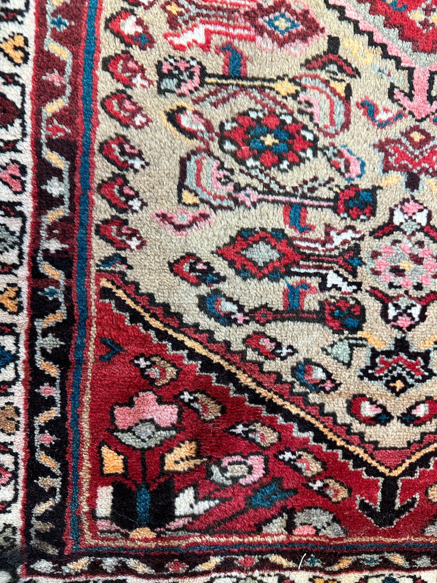 Handgeknüpfter Perser Orientteppich - Hamadan, 90x57cm