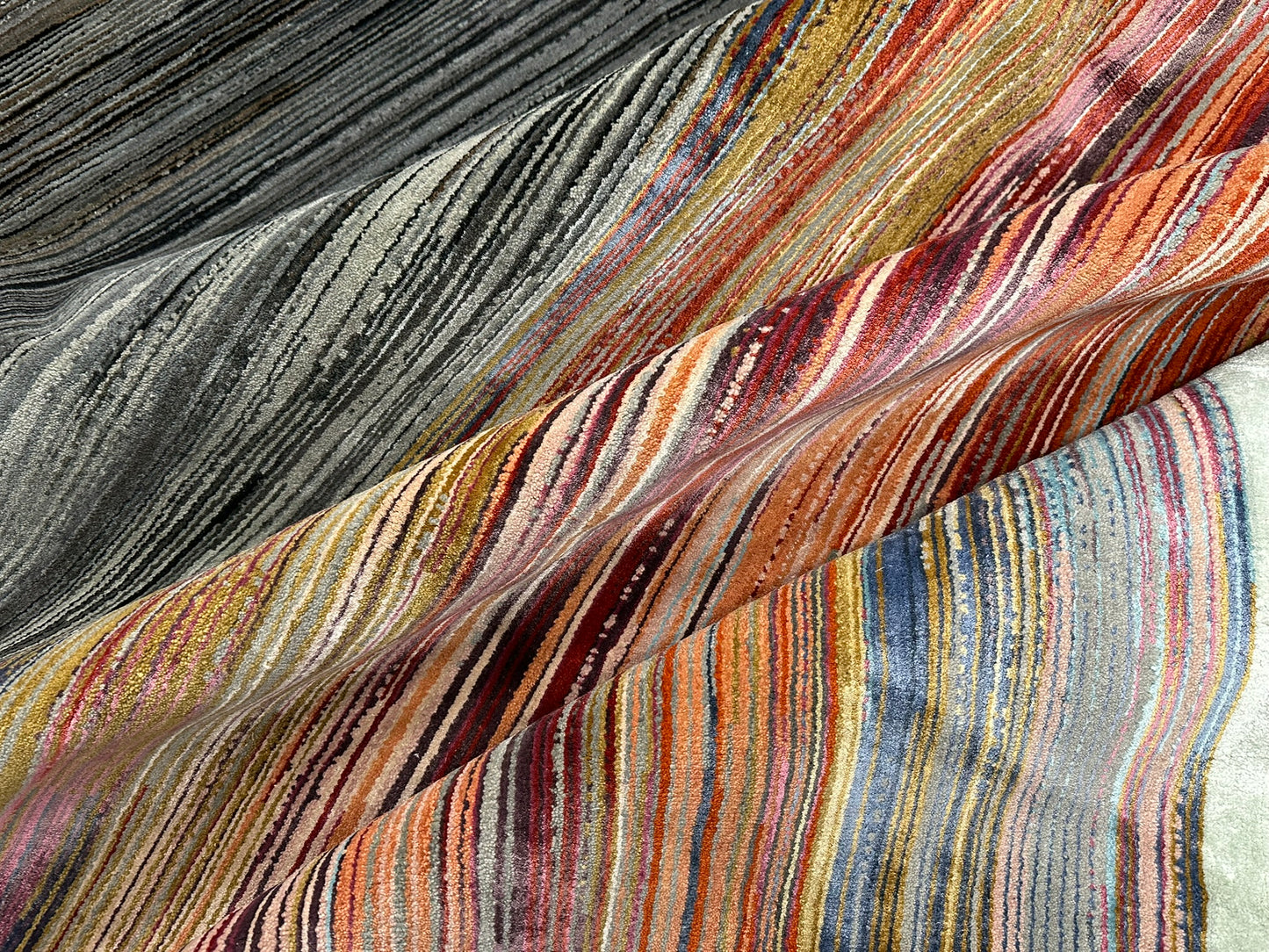 Orientteppich handgeknüpft 306x244 cm Gabbeh Teppich