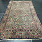 Orientteppich handgeknüpft Kirman Lawer antik  343x196 cm
