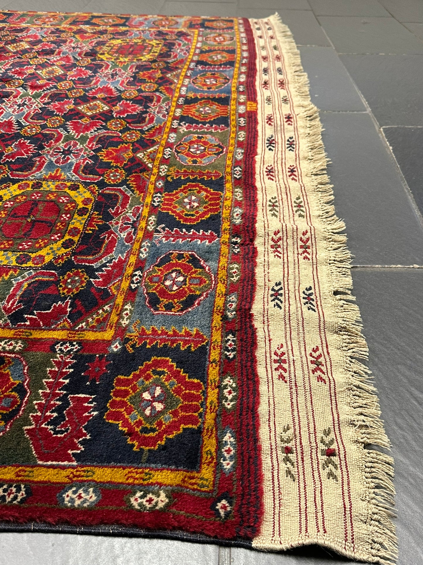 Orientteppich handgeknüpft 306x205 cm Buchara antik Teppich