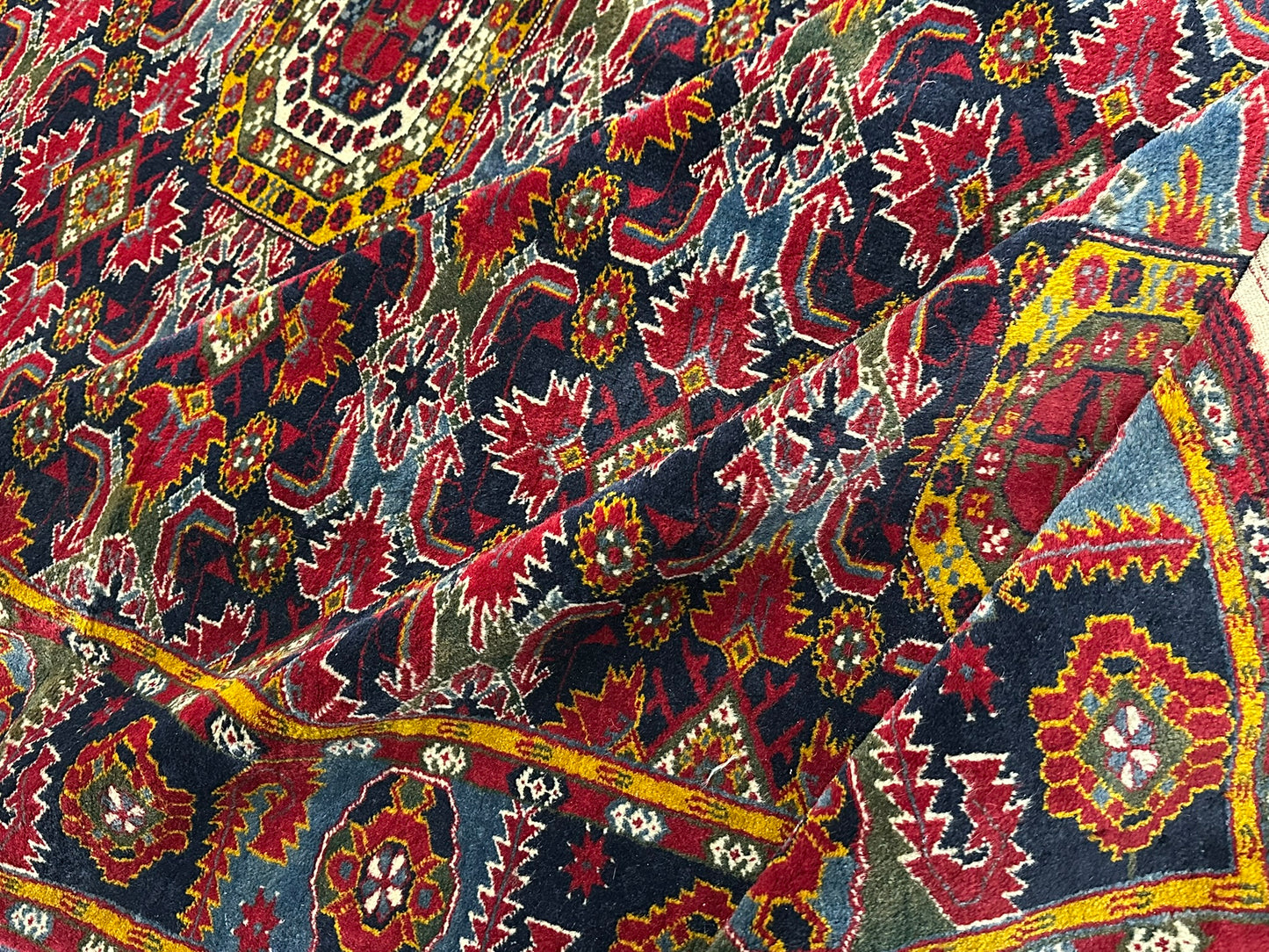 Orientteppich handgeknüpft 306x205 cm Buchara antik Teppich