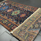 Orientteppich handgeknüpft 340x157 cm Malayer antik Teppich