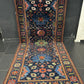 Orientteppich handgeknüpft 340x157 cm Malayer antik Teppich