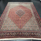 Orientteppich handgeknüpft 355x243 cm Bidjar Korkwolle