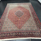 Orientteppich handgeknüpft 355x243 cm Bidjar Korkwolle