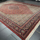 Orientteppich handgeknüpft 355x243 cm Bidjar Korkwolle