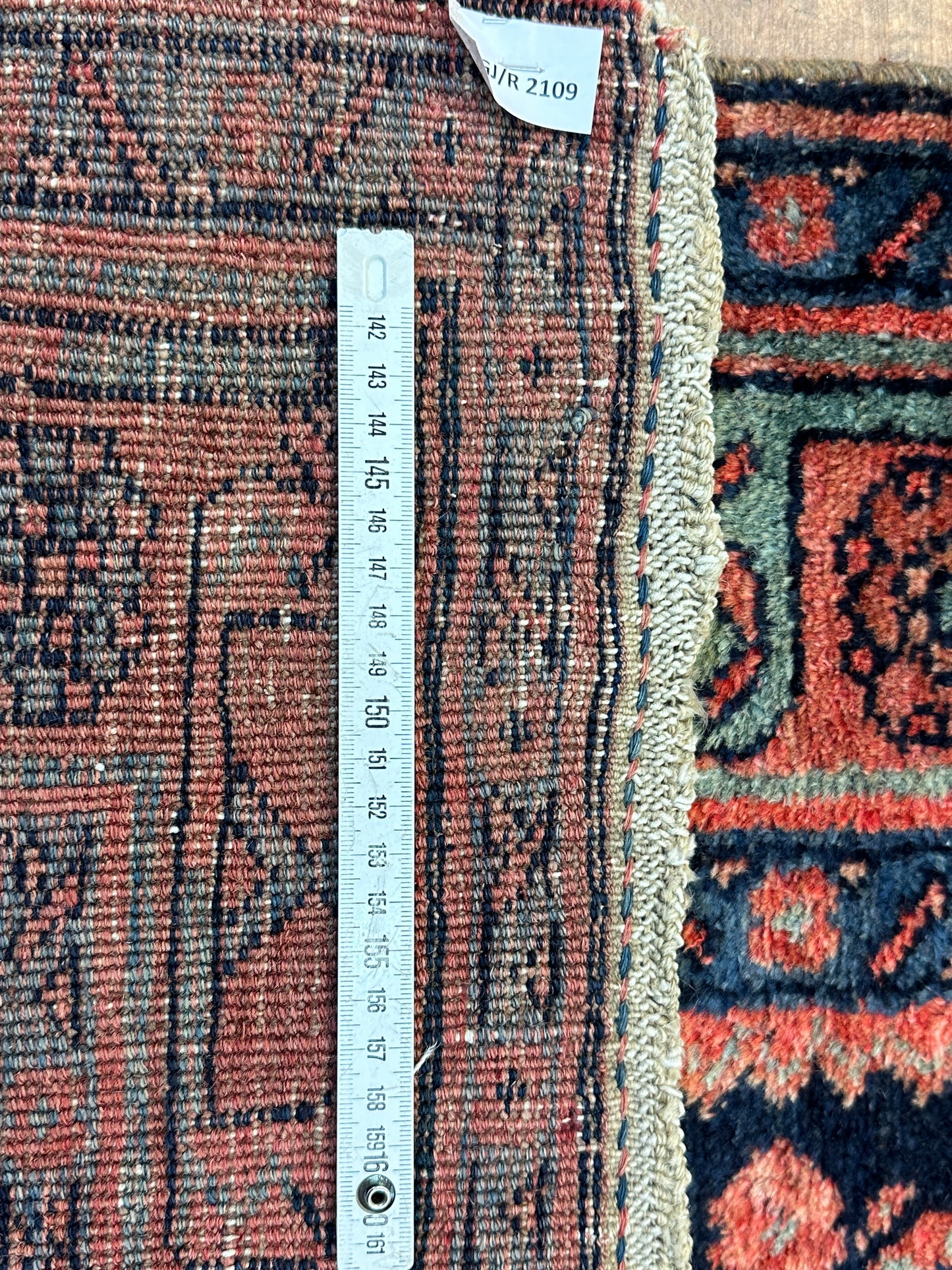 Handgeknüpfter Perser Orientteppich Bidjar  258x136cm