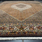 Orientteppich handgeknüpft 390x294 cm Bidjar Korkwolle