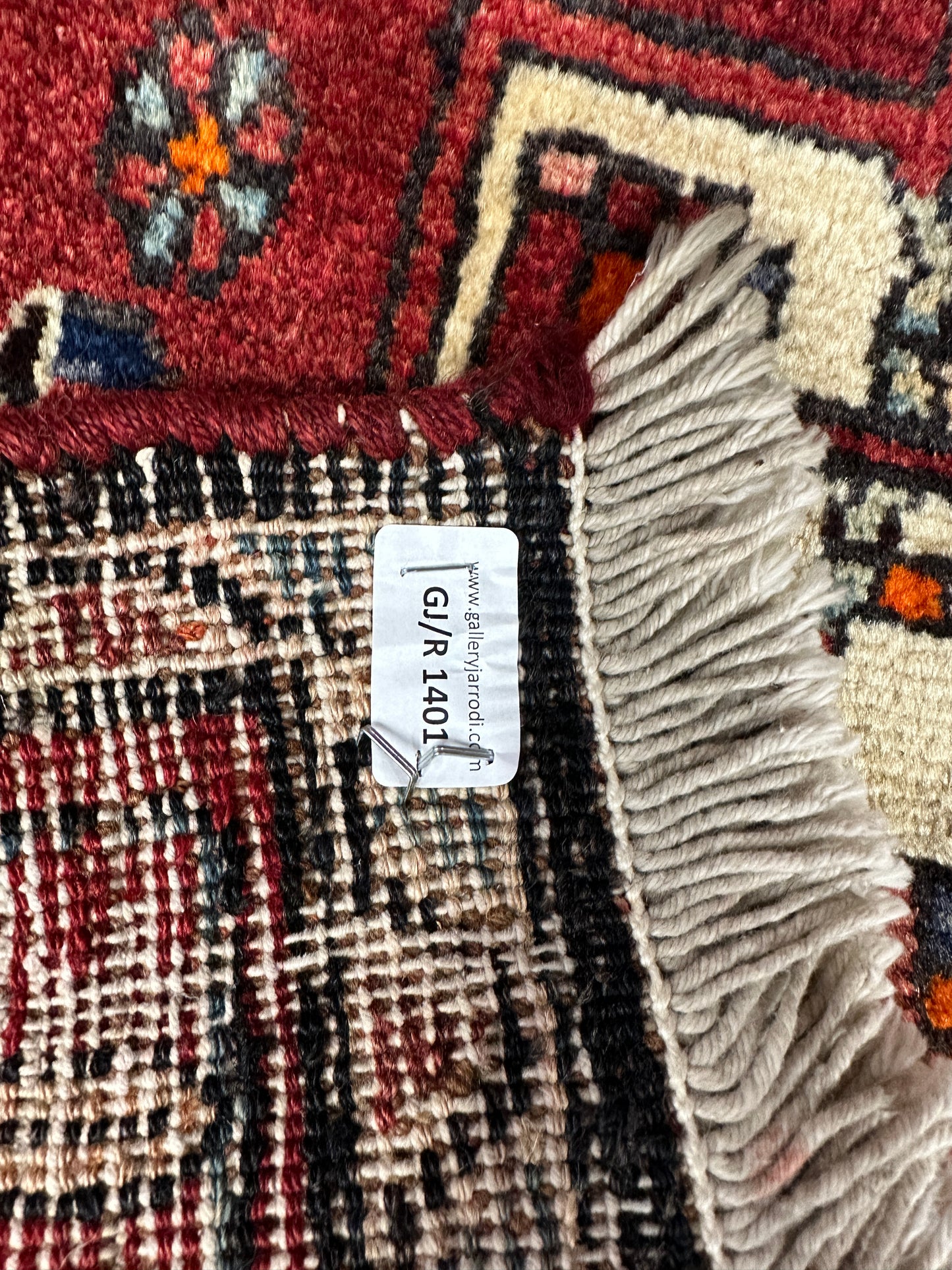Handgeknüpfter Perser Orientteppich Kurdistan Malayer Läufer 377x120cm