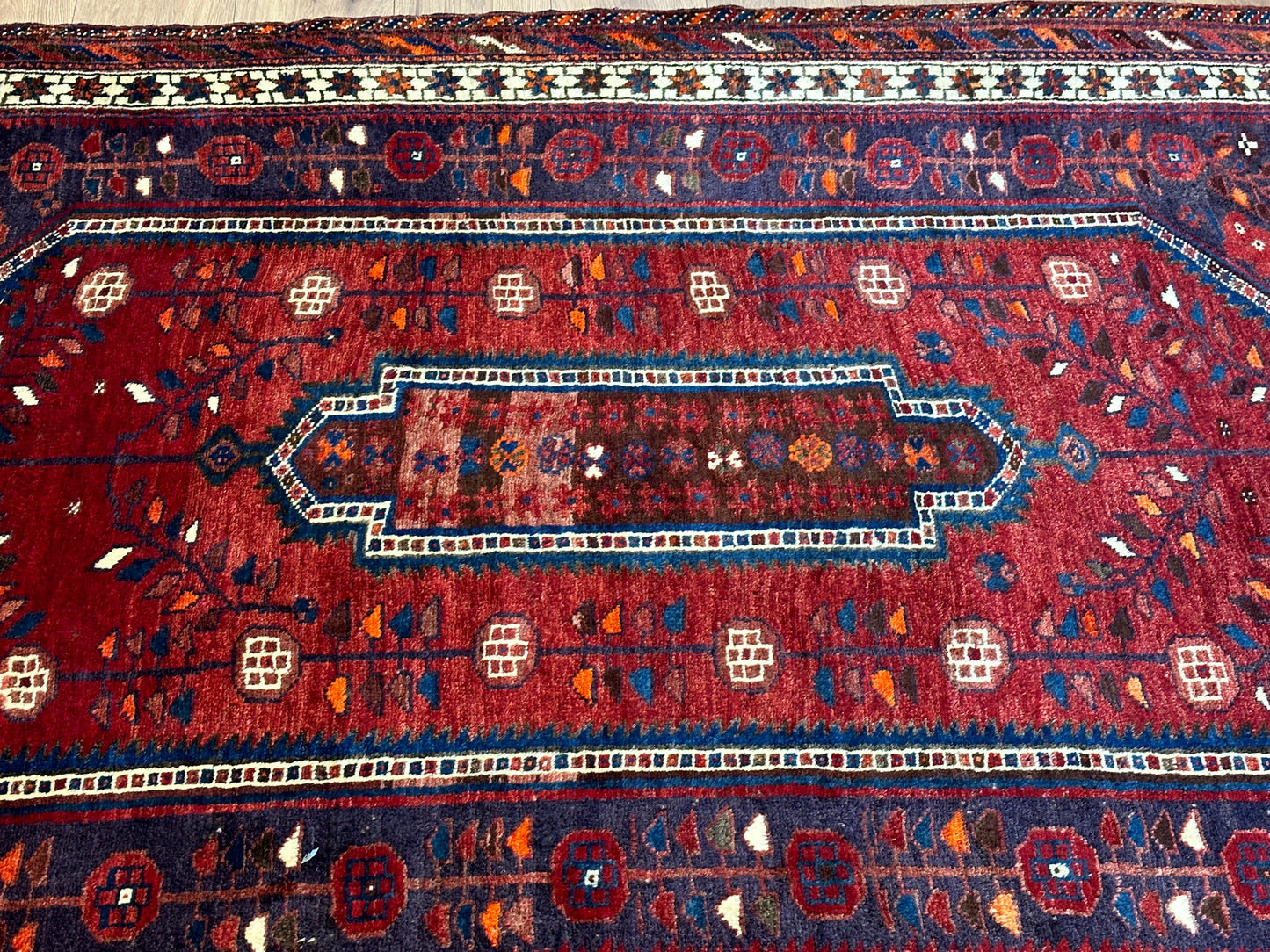Handgeknüpfter Perser Orientteppich Gaschgai  218x150cm