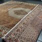 Orientteppich handgeknüpft 390x294 cm Bidjar Korkwolle