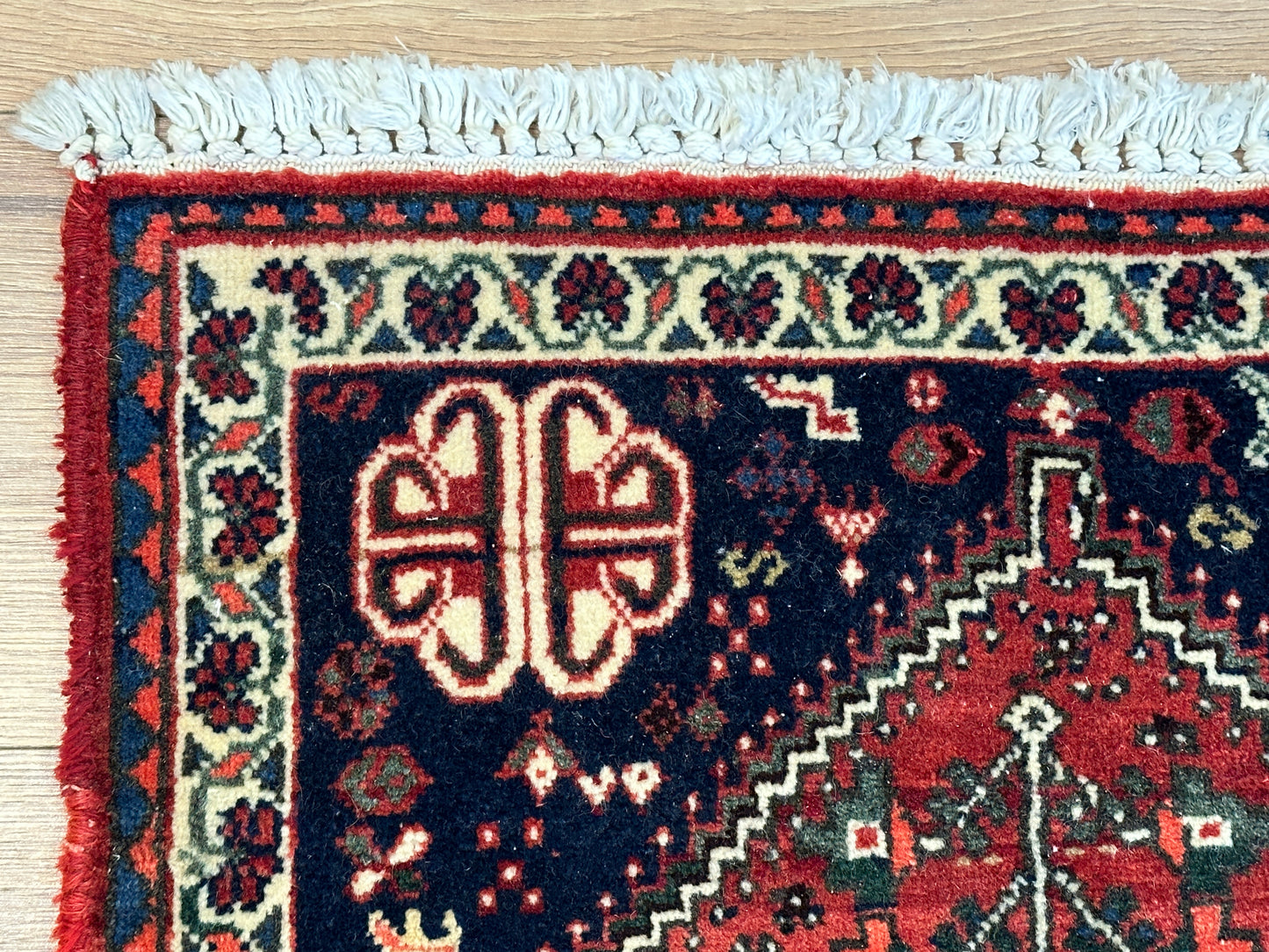 Handgeknüpfter Perser Orientteppich - Abade, 97x61cm