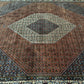Orientteppich handgeknüpft 390x305 cm Bidjar Korkwolle