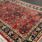 Antiker Orientteppich handgeknüpft Täbriz 275x180 cm