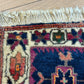 Handgeknüpfter Perser Orientteppich - Poschti, 61x85cm