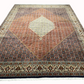 Orientteppich handgeknüpft 397x308 cm Bidjar Korkwolle
