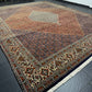 Orientteppich handgeknüpft 397x308 cm Bidjar Korkwolle