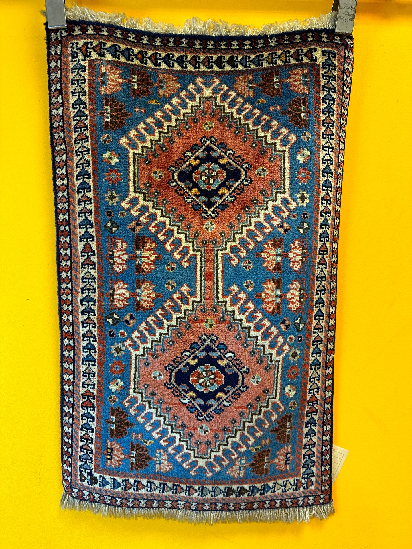 Handgeknüpfter Perser Orientteppich - Gaschgai, 81x51cm