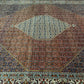 Orientteppich handgeknüpft 397x308 cm Bidjar Korkwolle