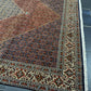 Orientteppich handgeknüpft 397x308 cm Bidjar Korkwolle
