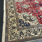 Orientteppich handgeknüpft Nain mit Seide 355x225 cm