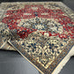 Orientteppich handgeknüpft Nain mit Seide 355x225 cm