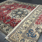 Orientteppich handgeknüpft Nain mit Seide 355x225 cm
