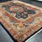Orientteppich handgeknüpft 357x247 cm Kashmar Vasenmuster